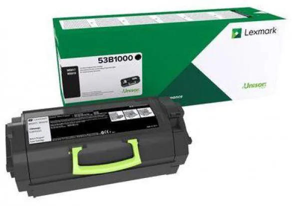 Toner imprimanta Lexmark 53B2000 Negru
