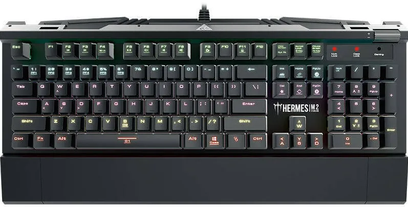 Tastatura Gamdias Gaming Hermes M2 Optical Blue Mecanica