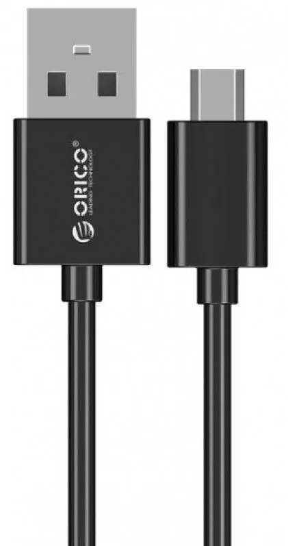 Orico ADC-05, USB Male la microUSB Male, 1 m, Black