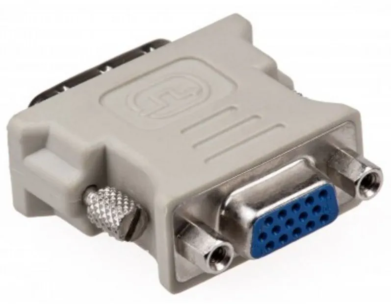 Adaptor Spacer 1x DVI-I Male - 1x VGA Female