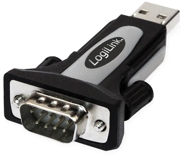 Adaptor Logilink 1x USB 2.0 A Male - 1x RS232 Male