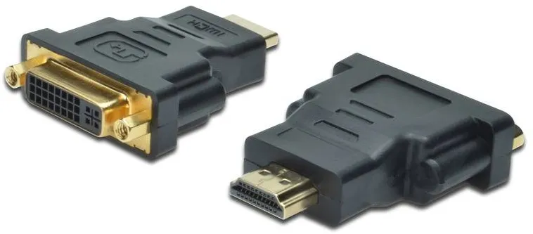 Adaptor Assmann 1x DVI-I Female - 1x HDMI Male, negru