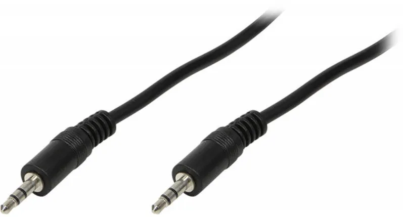 Logilink Jack 3.5 mm Male - Jack 3.5 mm Male, 5m, negru