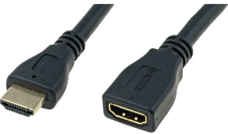 Assmann HDMI Male - HDMI Female, v1.3, 3m, negru