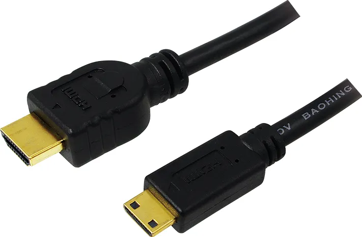 Logilink HDMI Male - miniHDMI Male, 1.5m, negru