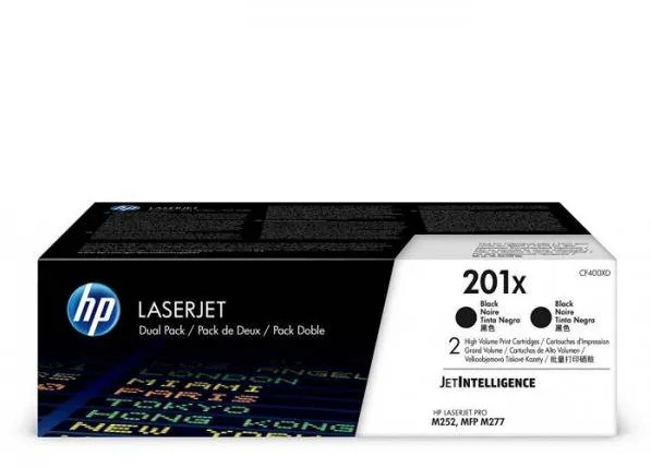 Toner imprimanta HP NR.201X CF400XD 2X2,8K ORIGINAL HP LASERJET PRO M252N