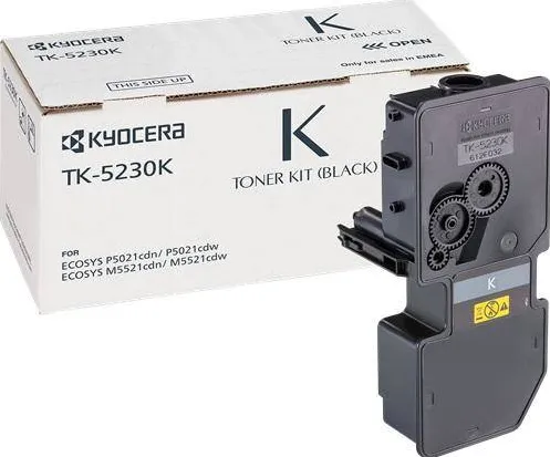 Toner imprimanta KYOCERA BLACK TK-5230K 2.6K ORIGINAL KYOCERA ECOSYS M5521CDN