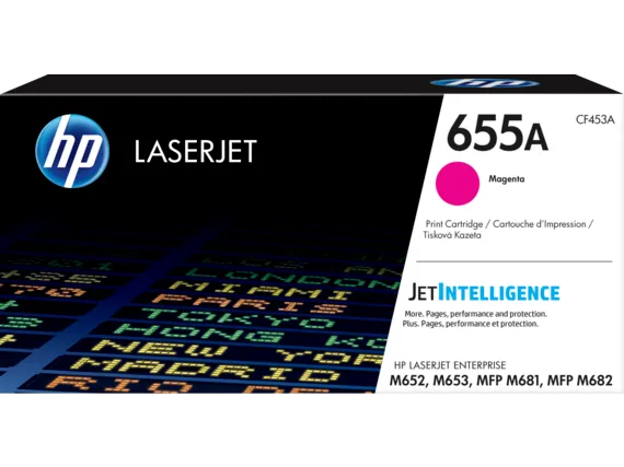 Toner imprimanta HP 655A Magenta