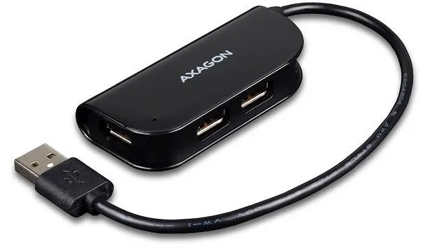 Hub USB AXAGON HUE-X4B USB 2.0 Black