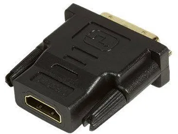 Adaptor Logilink 1x DVI-D Male - 1x HDMI Female, negru