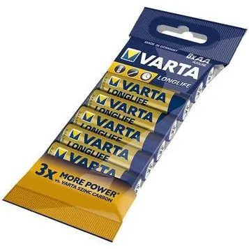VARTA alcaline batteries R6 (AA) 8pcs longlife