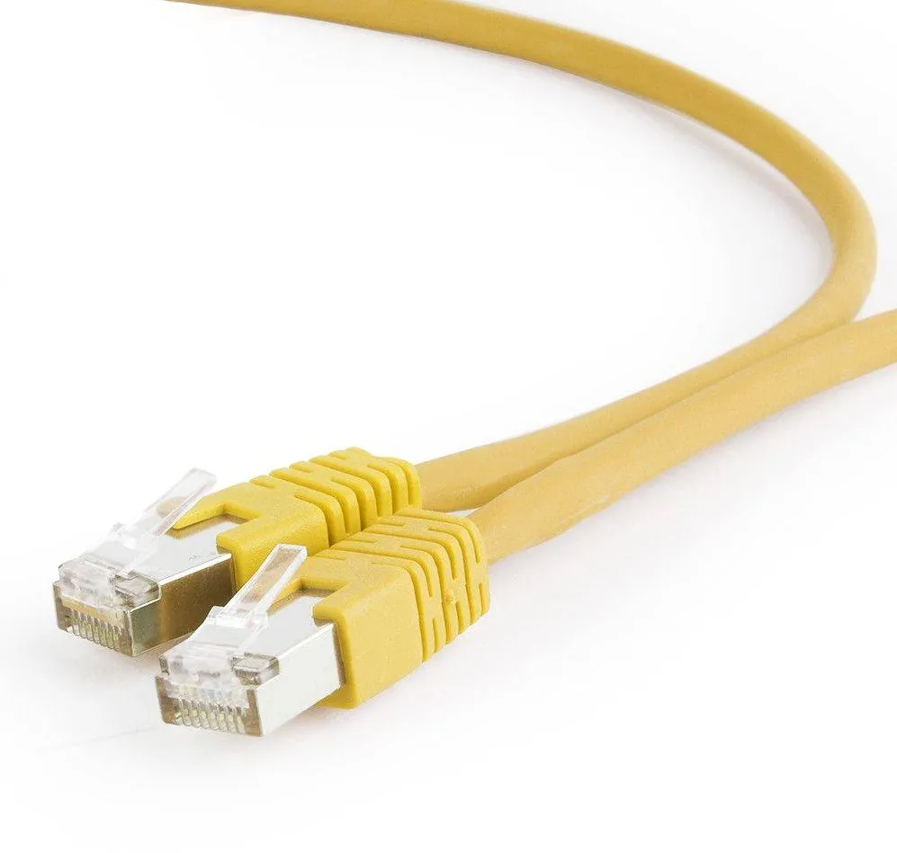 Cablu Gembird Gembird patchcord RJ45, cat. 6A,FTP, LSZH, 5m, yellow