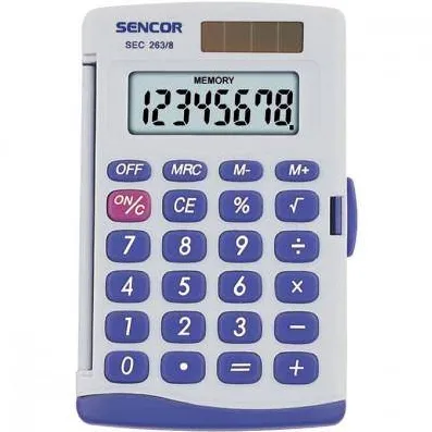 SENCOR Calculator de buzunar SEC 263/8