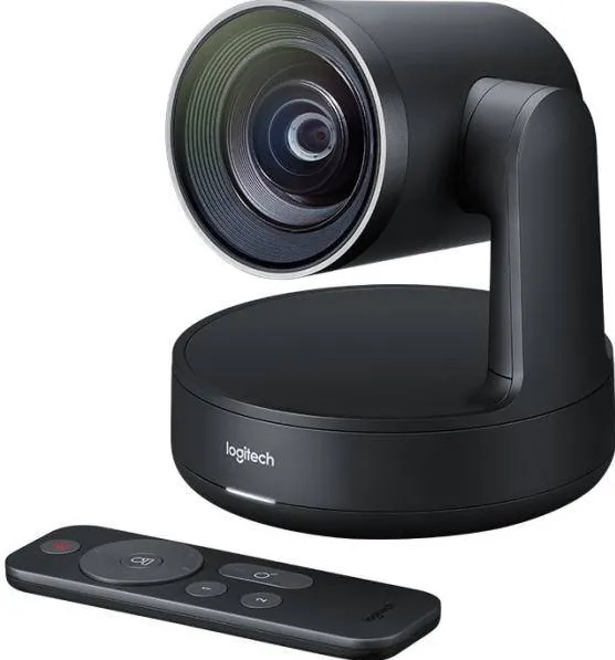 LOGITECH Rally Camera, 4K, USB-C, Black