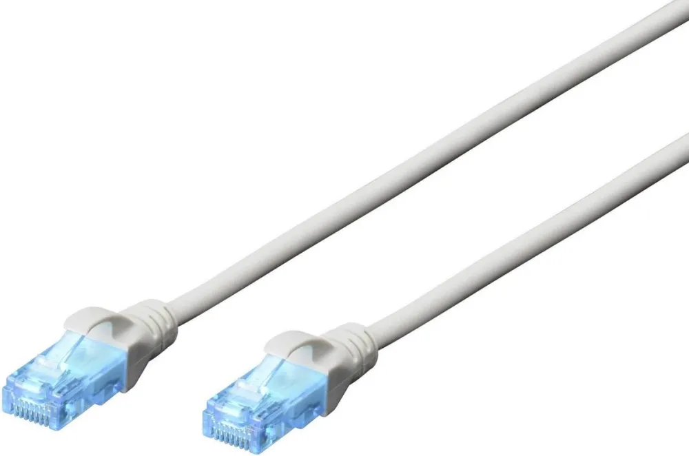 Cablu Assmann Premium CAT 5e UTP patch cable, 30m, Gri