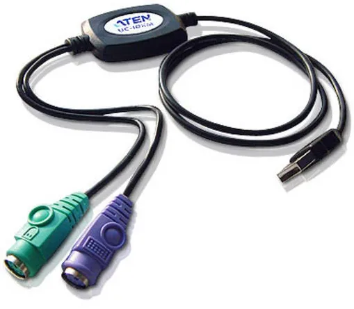 Adaptor ATEN ATEN PS/2 to USB Adapter, converter with a 90cm cable