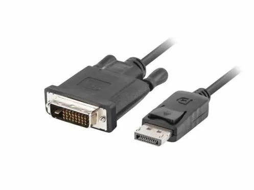 LANBERG Lanberg cable Displayport(M) V1.2->DVI-D(M)(24+1) 1.8m Black DUAL LINK
