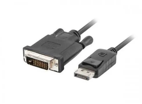 LANBERG Lanberg cable Displayport(M) V1.2->DVI-D(M)(24+1) 1m Black DUAL LINK
