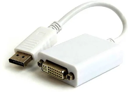Adaptor Gembird 1x DisplayPort Male - 1x Dual-Link DVI Female, alb