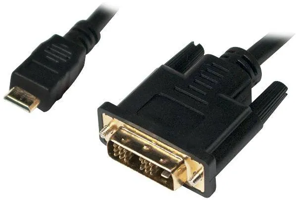 Logilink LOGILINK - Mini HDMI to DVI-D Cable, M/M, 0.5m