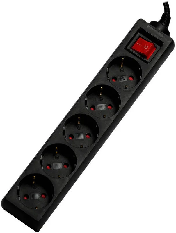 Spacer Priza cu protectie prelungitor 5 prize 1.8m Spacer Defender