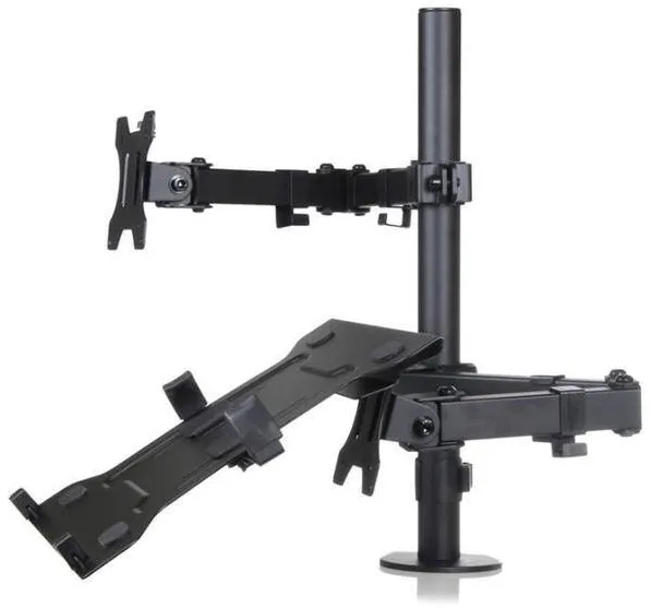 Suport TV / Monitor ART Holder L-24 Universal for monitor LCD/LED black 13-32''+notebook desk moutin