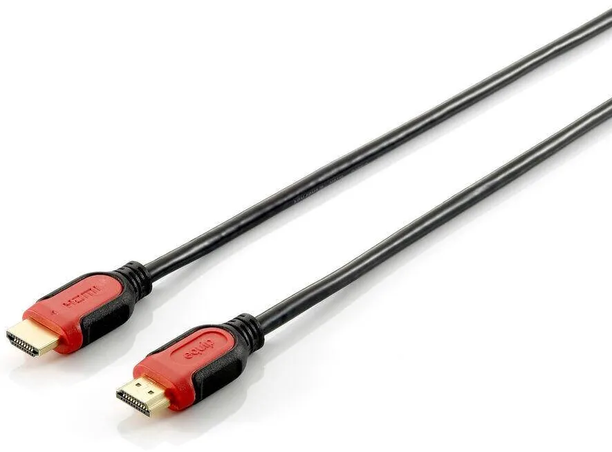 EQUIP HDMI-HDMI 3M V1.4 GOLD, Negru