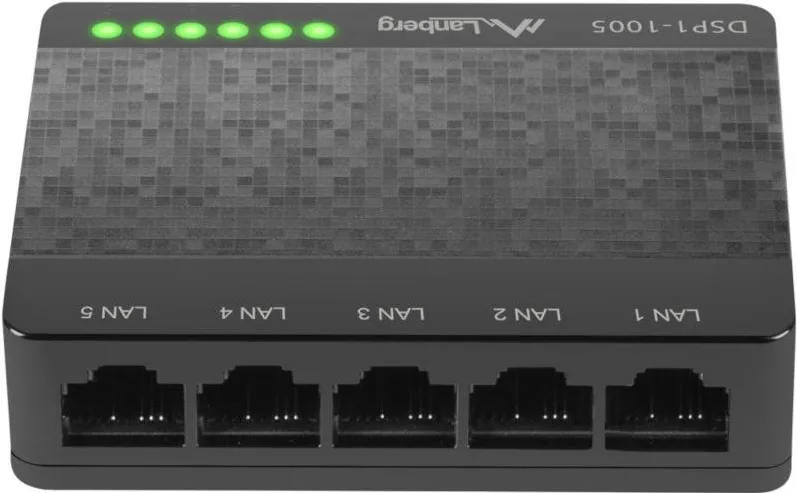 Switch LANBERG Gigabit DSP1-1005