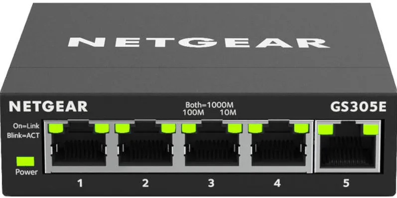 Switch Netgear Gigabit GS305E-100PES