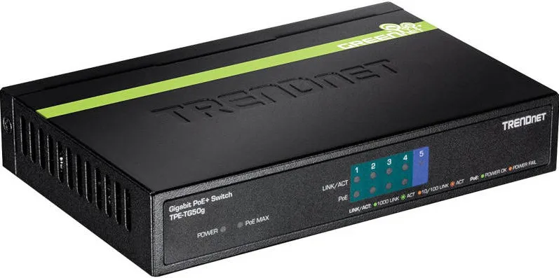 Switch TRENDnet Gigabit TPE-TG50G