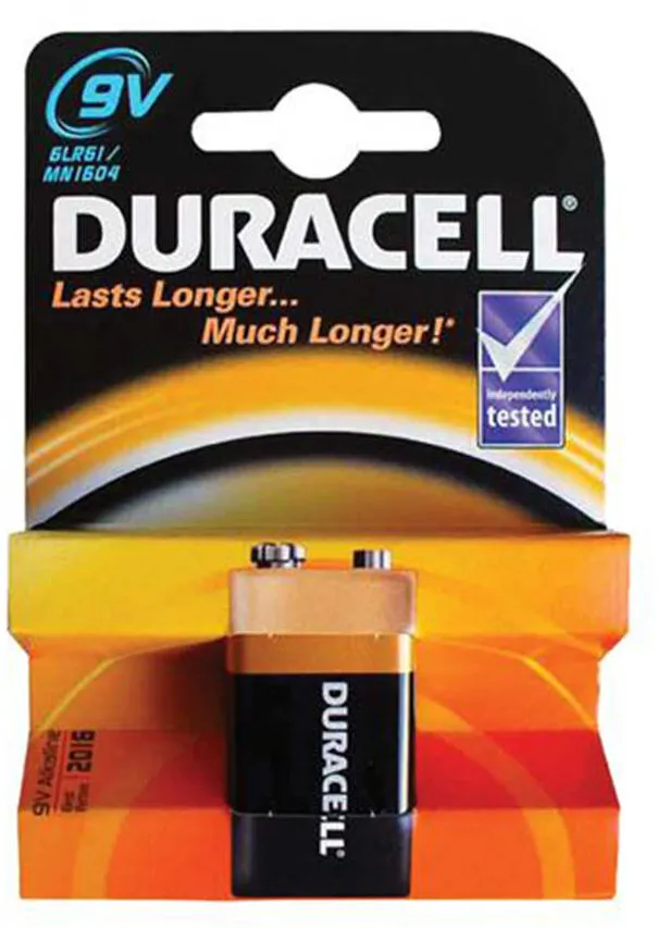 DURACELL Baterie Duracell Basic 9V
