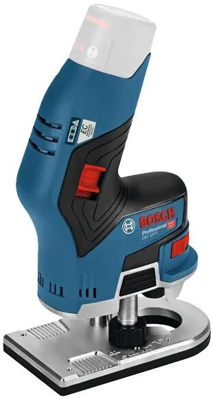 BOSCH GKF 12V-8 - Masina de frezat fara acumulatori si incarcator, Li-Ion, 12 V, - Ah, 8 mm, motor fara perii, reglaj fin, pornire lina