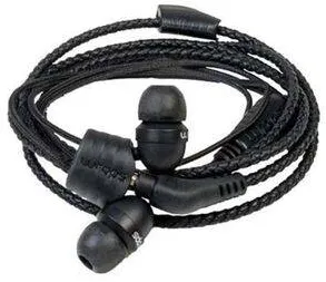 Casti In-Ear Wraps Natural 159863, Cu Fir, In-Ear, Microfon, negru