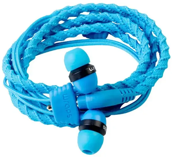 Casti In-Ear Wraps Classic Blue