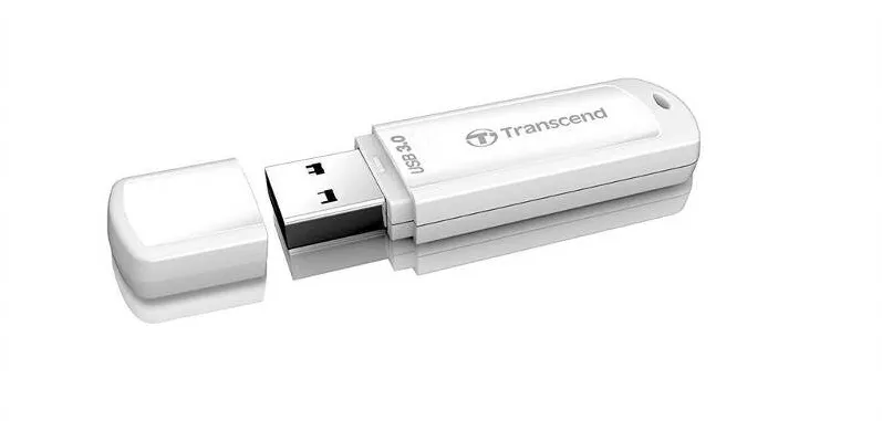 Memorie USB Transcend Jetflash 730 128GB USB 3.0 white