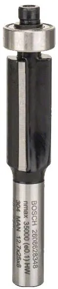 BOSCH 2608628348 - Freza pentru frezare coplanara, 12.7x25.4x68 mm, tija 8 mm, lemn