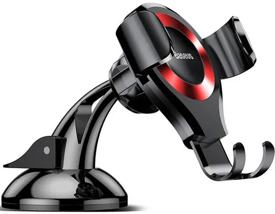 Suport auto Baseus Gravitational Handle Osculum Negru/Rosu SUYL-XP09