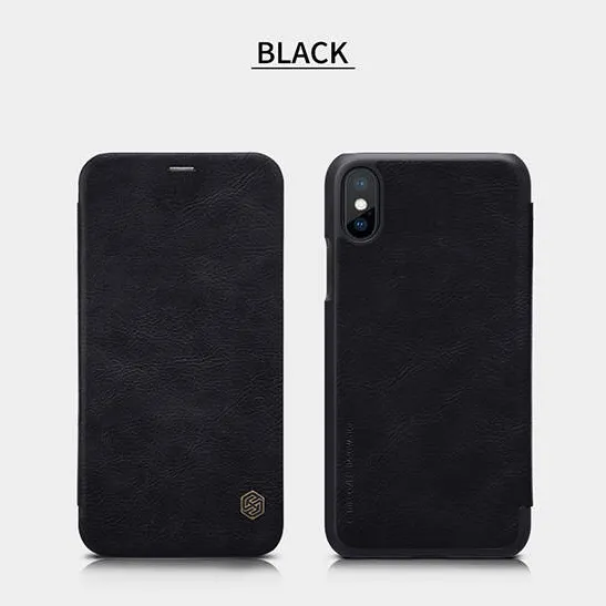 Nillkin Husa Qin Iphone XR (6,1") Negru