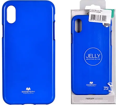 Jelly Mercury Husa IPHONE X/XS (5,8") Albastru