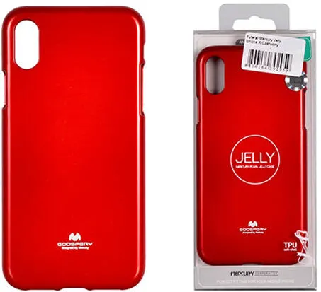 Jelly Mercury Husa IPHONE X/XS (5,8") Rosu