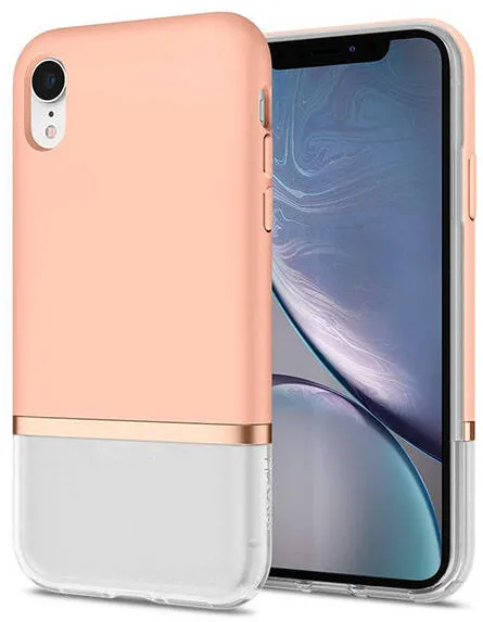 SPIGEN Husa La Manon Jupe 065CS25371 Iphone XS MAX - Milk Peach
