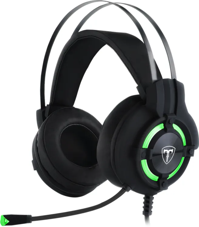 Casti Over-Head T-Dagger Gaming Andes Black