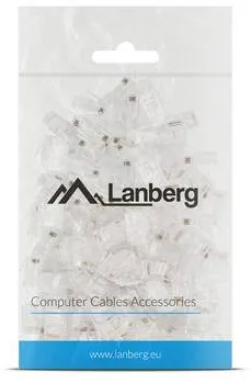 Accesoriu Retea LANBERG Mufe RJ-45 Cat5e UTP 100 pack