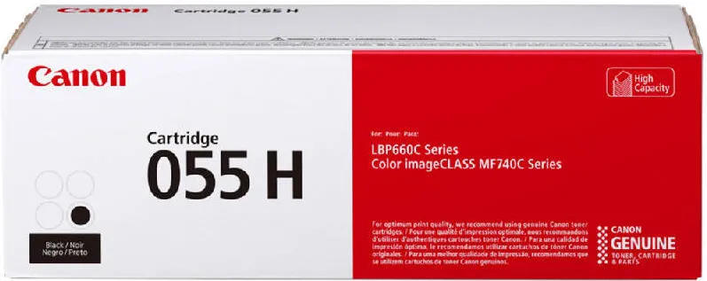 Toner imprimanta Canon CRG-055H Black
