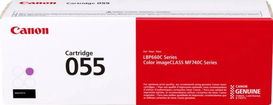 Toner imprimanta Canon CRG-055 Magenta