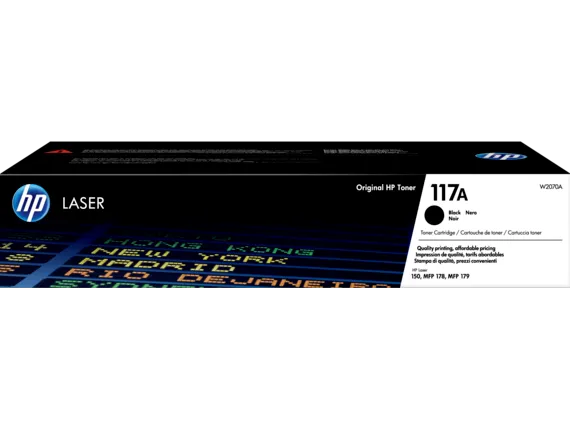 Toner imprimanta HP 117A Black