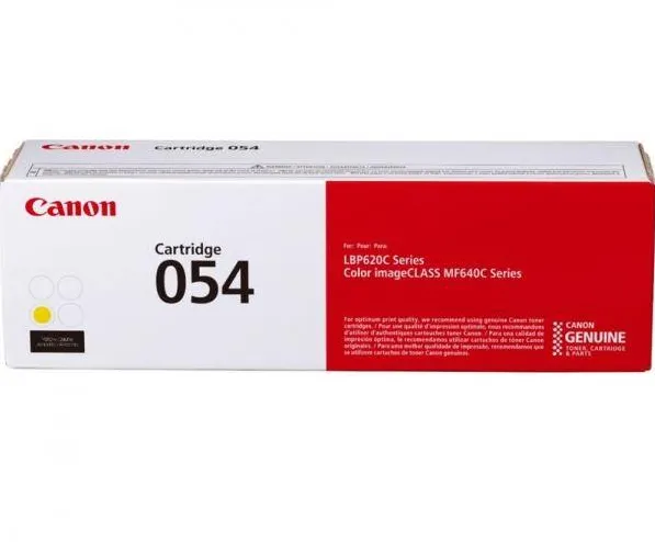Toner imprimanta Canon 054 Yellow