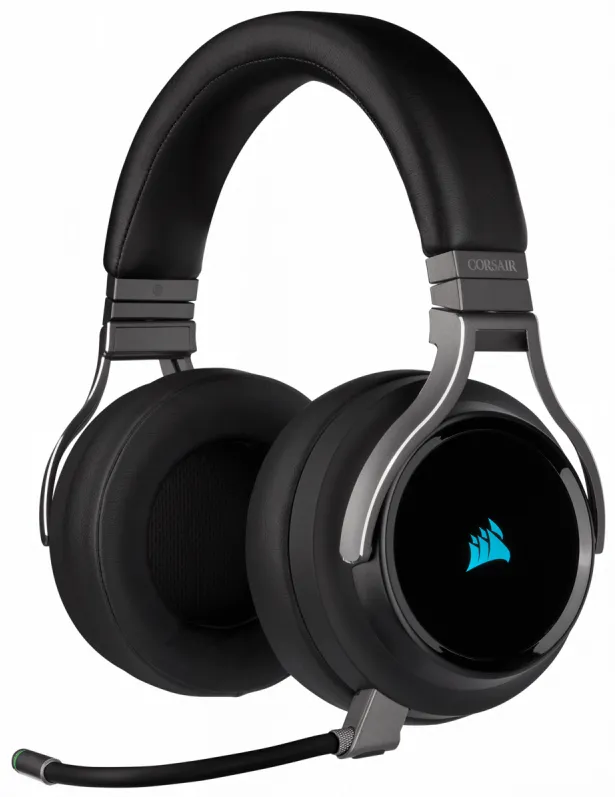 Casti Over-Head Corsair Gaming Virtuoso RGB Carbon Wireless