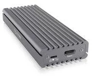 Rack Icy Box IB-1817M-C31 M.2 NVMe, USB 3.1 Type-C, Grey