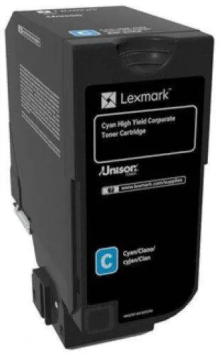 Toner imprimanta Lexmark 84C2HCE Cyan